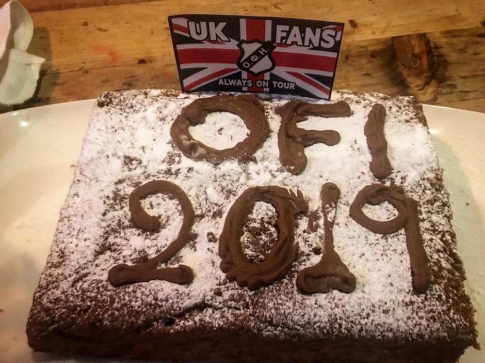 Έκοψαν την πίτα τους οι ΟΦΗ UK Fans