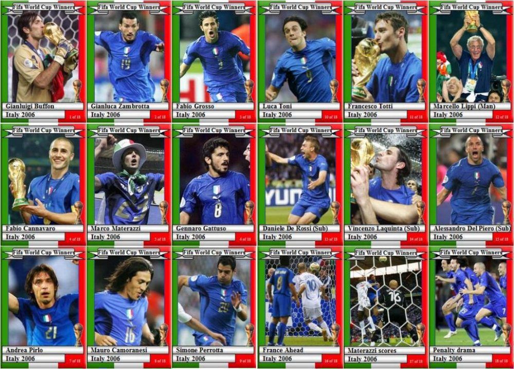 Fifa чемпионы. Футбольные карточки. Italy 2006 World Cup. Футбольные карточки коллекционные. Футбольные карточки World Cup.