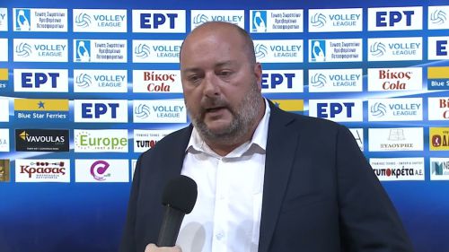 Aντωνιάδης: «Όλοι είδαν τι έγινε με τους διαιτητές - Να γίνουν 12 οι ομάδες της Volley League»